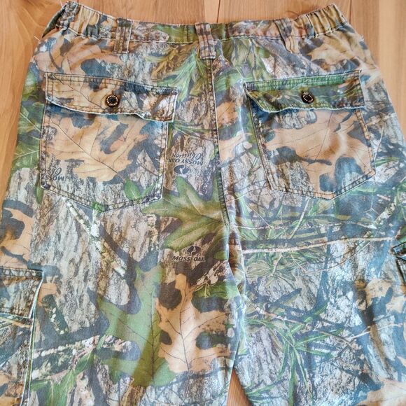Mossy Oak Obsession Camo Camouflage Pants Men's Size 36-38 Inseam 30” Hunt Camp - Picture 11 of 11